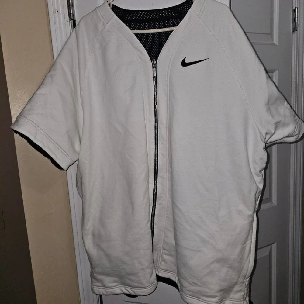 Nike‎ Reversible Baseball Jersey Mens XXL Multi White AV8269-010 New Camo Stars
